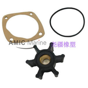 Pompe à eau de mer compatible Oberdorfer 6593 Onan 132-0316 avec roue à aubes en caoutchouc flexible - Product Image 2