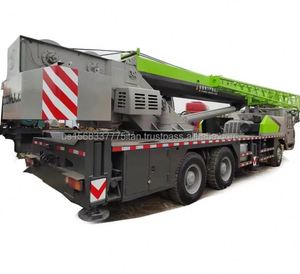 Grúa sobre Camión Usada ZOOMLION ZTC250 de 25 Toneladas con Motor, Modelo 2016, Altura de Elevación de 4.5m, Buena Calidad y Precio Bajo - Product Image 1