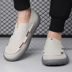 Summer Men's Breathable EVA <b>Slides</b> Open Toe Casual <b>Slip</b>-On Sandals Lightweight Soft Sole Outdoor Shoes - Product Image 2