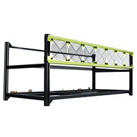 8 GPU V4C V3D Aluminium Empilable en Plein Air Plate-Forme Support Cas Ordinateur Tour Cadre Plate-Forme