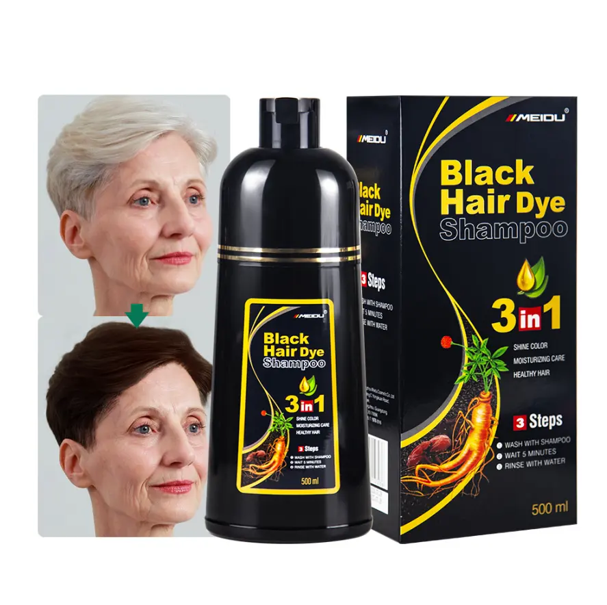 chestnut brown hair dye shampoo for old women