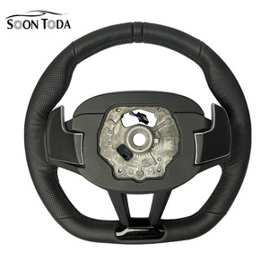 SOON TODA pour <span class=keywords><strong>2009</strong></span> Bmw 540i G30 E90 328i 320mm Bmw E90 M3 G30 Volant en fibre de carbone Alcantara - Product Image 3