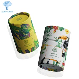 Custom <b>Small</b> Empty Cute Paper <b>Box</b> With for Tea, Kraft Round Tube Coffee Tea Set <b>Gift</b> <b>Box</b> - Product Image 2