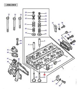 อะไหล่เครื่องยนต์ดีเซล บล็อกกระบอกสูบ สำหรับเพอร์กินส์ 4.236 - Product Image 3