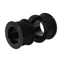 Poulie de courroie de distribution de type HTD d'usine ISO9001 pour équipement agricole et industries de transmission d'imprimante 3D avec support OEM