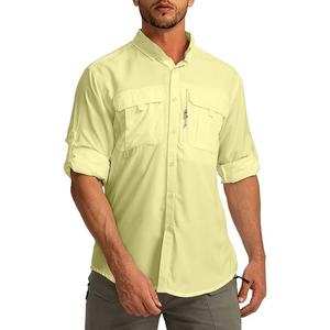 Camisas de Pesca de Nailon para Hombre, Protección UV UPF50, Secado Rápido, Camisa de Pesca al por Mayor - Product Image 2