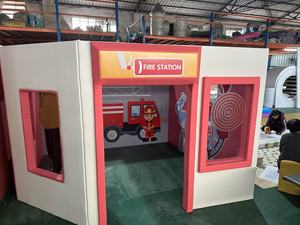 ชุดของเล่นเล่นบทบาทสมมติในร่มสำหรับเด็กเล็ก Leber Soft Play รุ่นมินิเมืองจำลอง บ้านเด็กเล่น สำหรับเด็กอายุ 1 ปีขึ้นไป - Product Image 6