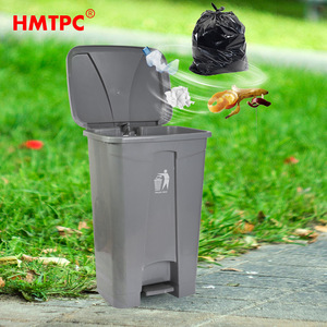 ถังขยะแบบเหยียบ HMTPC ขนาด 10 ลิตร ทรงสี่เหลี่ยม ผลิตจากพลาสติก ใช้ได้ทั้งภายในและภายนอกอาคาร เหมาะสำหรับห้องครัว - Product Image 3