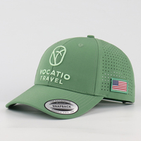 Casquettes structurées de haute qualité, personnalisables avec logo 3D, pour le sport, les activités de plein air, le baseball et le golf, vente en gros aux États-Unis.