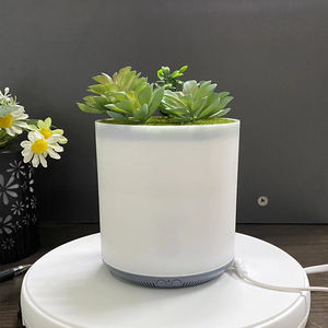 Baru 400ML Tanaman Hijau <span class=keywords><strong>Humidifier</strong></span> Udara Penyebar Aroma Minyak Esensial Ultrasonik Diffuser Minyak Tanaman Simulasi untuk Rumah Kantor - Product Image 5