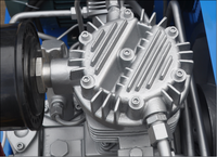 Allemagne bauer capacité d'air 320l/min 330bar 500 bar compresseur d'air respirant haute pression en vente