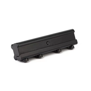 Adaptateur de montage CoyotiSports GFM006 en alliage d'aluminium de haute qualité, multi-couches, noir mat, 11 mm, pour lampe torche et viseur point rouge - Product Image 2