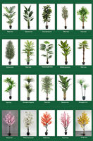 Arbre artificiel de luxe réaliste, bonsaï artificiel, plante artificielle pour les restaurants, les hôtels, les bureaux, les couloirs, intérieur et extérieur
