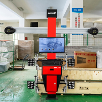 Máquina de Equilibrado y Alineación de Ruedas 3D Sunmo con Simulación Dinámica 3D para Taller de Neumáticos