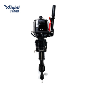 New 5 HP 2 Đột Quỵ Aiqidi Ngắn/Dài Trục Thuyền Động Cơ Của Nhãn Hiệu Bắt Đầu Phía Ngoài Động Cơ - Product Image 3