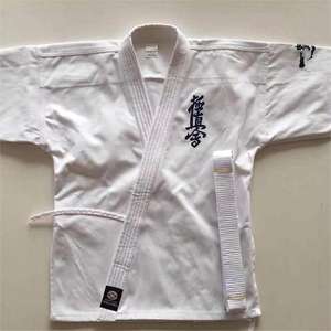 Kyokushin UniformProfessional <span class=keywords><strong>Kyokushinkai</strong></span> Dobok <span class=keywords><strong>Kimono</strong></span> Gi 100% Coton Toile Karaté - Product Image 2