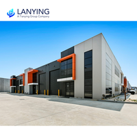 Almacén de ensamblaje rápido Sala de deportes Tipo de construcción Estructura de metal de construcción de acero