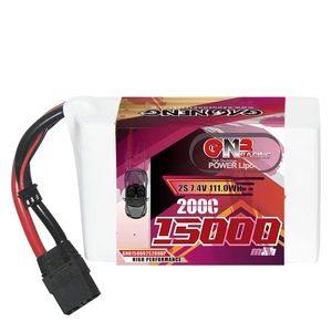 Gnb gaoneng 15000mAh 15AH 2S 7.4V XT90 200C RC LiPo แบตเตอรี่ RC ลากรถแพ็คอย่างอ่อนแรงสูงความเร็วสูง - Product Image 1