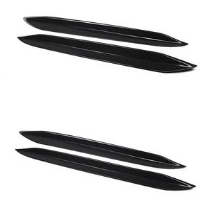 Inserts de vitres arrière en fibre de carbone véritable OLIVER pour X6 Série G06/G06 LCI X6M Série F96/F96 LCI Style MP 2020 Ensemble de 2 pièces - Product Image 1