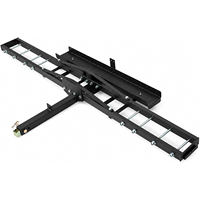 Porte-moto 602 avec rampe de chargement, capacité 500 lb, robuste, pour moto tout-terrain, support de remorque