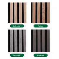 Panneaux acoustiques en bois moderne KINGMAN, panneaux insonorisants en MDF pour entrepôts et salles de conférence
