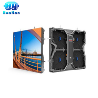 Produk terbaru dinding Video hd kustom layar Led Digital kabinet luar ruangan Video