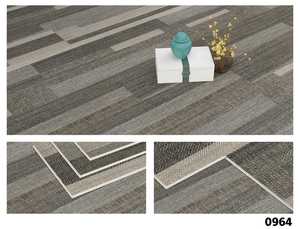 <span class=keywords><strong>Parquet</strong></span> en PVC marbré imperméable et antidérapant, 4 mm, 5 mm, 6 mm, revêtement de sol en vinyle SPC à clipsage pour hôtel et usage intérieur - Product Image 4