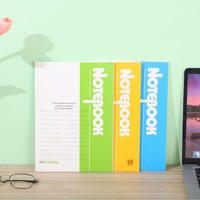 Carnet organisateur/planificateur A5 pour étudiants avec reliure thermique, couverture en papier imprimé, 20 feuilles, promotion