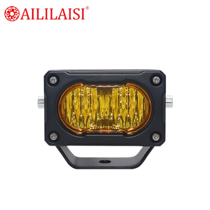 Luz Antiniebla LED Universal Cuadrada Mini Amarilla para Ford Ranger <span class=keywords><strong>Jeep</strong></span>, Resistente al Agua, para Conducir en Caminos de Tierra, para Automóvil, Bicicleta, Motocicleta, Camión, UTV - Product Image 1