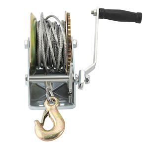 Ручная лебедка с зубчатой шестерней, оцинкованная, для троса и строп, от производителя - Product Image 5