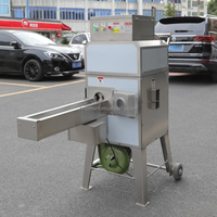 Égreneuse électrique en acier inoxydable pour maïs et soja, éplucheuse de maïs frais, machine à écosser et à retirer les écorces
