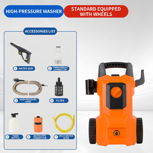 Máquina de lavado de autos, pistola de agua portátil de alta presión, máquina de limpieza eléctrica impermeable de alta potencia - Product Image 4