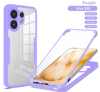 Coque de protection intégrale en acrylique transparente pour OPPO Reno 15F 15C 15 Pro Max A6X A6 A5 Pro F31 A5X