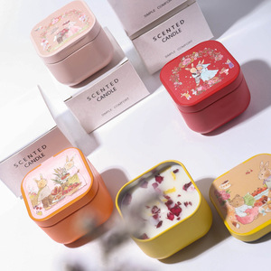 Kurutulmuş Çiçek Aromalı Mum Yaratıcı Yeni Eve Taşınma Hediyesi Oda Aroma Dekorasyonu Nedime Hediyesi Ev Dekoru Kokulu Mum - Product Image 3
