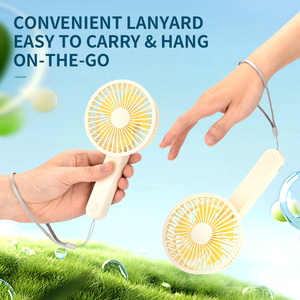 พัดลมตั้งโต๊ะพลาสติกพับได้90 °, พัดลมมือถือพกพาสำหรับเดินทางและสำนักงานเครื่องมือกลางแจ้งสำหรับฤดูร้อน - Product Image 5