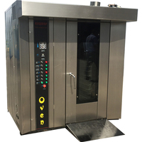 Four rotatif multifonctionnel à air chaud à 16 plateaux pour la boulangerie, nouvelle condition de cuisine pour la cuisson à la vapeur du pain, du gâteau et des biscuits