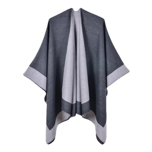 Poncho d'hiver élégant pour femme, nouvelle cape de créateur, châle cardigan pour femme, grandes tailles, techniques de tissage pour l'été - Product Image 5