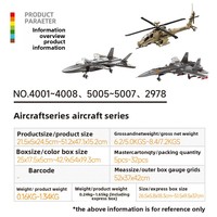 4001 Petits Avions Éducatifs en Plastique à Assembler, Jouets pour Bébés 0-3 Mois, Blocs de Construction Modèle d'Avion