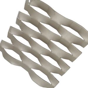 ייצור מקצועי אלומיניום לוחות רשת מתכת מורחבת סורג מתכת מורחבת ברשת מעוינת - Product Image 5