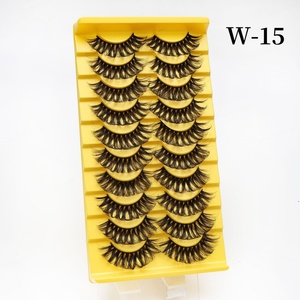 ขนตาขนมิงค์10คู่ขนตาขนมิงค์เทียมแบบฟูหนานุ่มผลิตจากจีน - Product Image 5