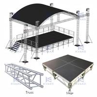 Système de tour de levage pour haut-parleurs en alliage d'aluminium double couche, portable et de grande taille, avec conception triangulaire pour l'éclairage de scène de concert