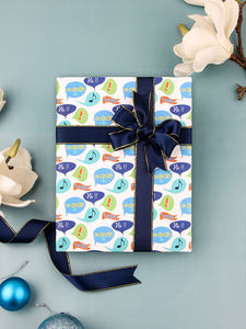 Wholesale 80g <b>Birthday</b> Art <b>Paper</b> Tissue 43*300cm Gift Luxury Custom Packaging <b>Wrapping</b> <b>Paper</b> Roll - Product Image 3