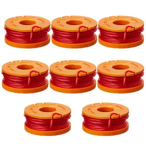 WORX WA0010 Thay Thế Spool Dòng Cho Cỏ Tông Đơ/Edger,10ft 8-Pack