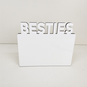 Thăng hoa khung ảnh besties handmade bằng gỗ hình ảnh Bảng điều chỉnh MDF khung ảnh cho Báo Chí nhiệt thăng hoa UV in ấn - Product Image 1