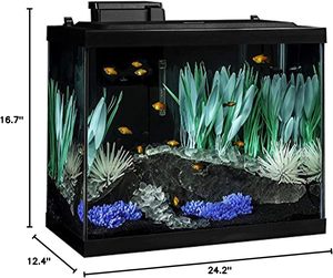 Inclusief Led Verlichting En Decor <span class=keywords><strong>Aquarium</strong></span> <span class=keywords><strong>20</strong></span> <span class=keywords><strong>Gallon</strong></span> Glazen Kleine <span class=keywords><strong>Aquarium</strong></span> Kit - Product Image 5
