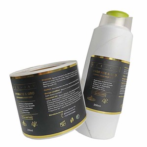 Thiết kế tốt nhất bóng cán tùy chỉnh vinyl dán nhãn in cho sản phẩm tóc - Product Image 1