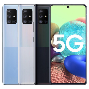 Teléfono Celular Android de Segunda Mano, Original Usado, <span class=keywords><strong>A71</strong></span> 5G, Red 5G, 128GB, 1 SIM, Desbloqueado, para Samsung <span class=keywords><strong>A71</strong></span> 5G - Product Image 1