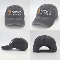 Gorras de Béisbol de Lujo OEM de Moda, Estilo Desgastado, de 6 Paneles, con Bordado Personalizado y Parche Tejido con Logotipo, Unisex, Estilo Urbano