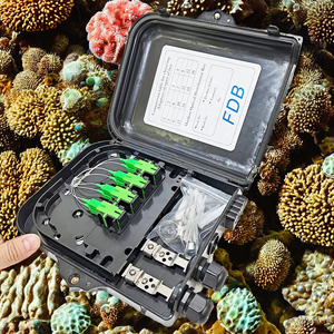 Boîtier de distribution de fibre optique <span class=keywords><strong>TCP</strong></span> FTTH 1x8, terminal FDB, intérieur/extérieur, câble de télécommunication - Product Image 2