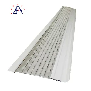 Rainwater Gutter Aluminium Aloi, Kit Pelindung dari Talang Air Logam Aluminium Aloi